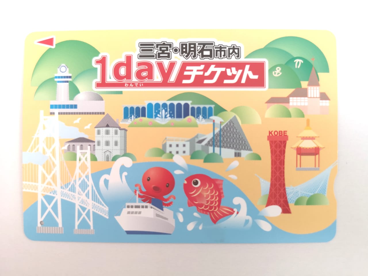 2023年三宮・明石市内1dayチケット